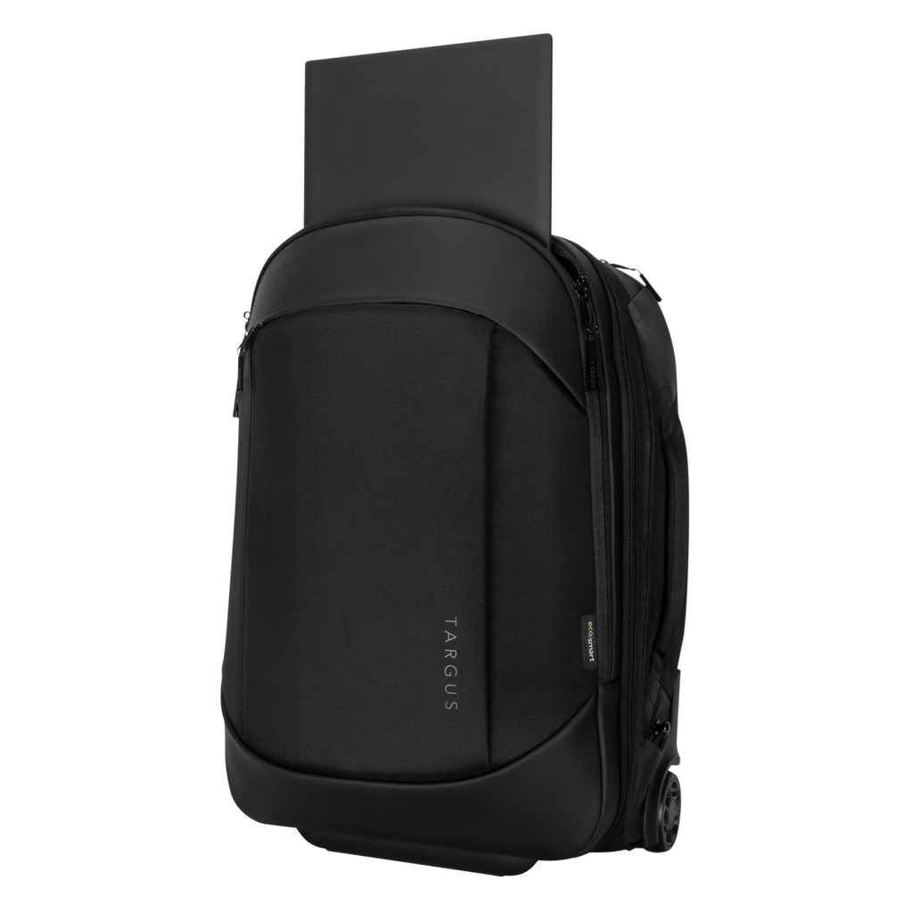 15.6 Mobile Tech Traveler EcoSmart Rolling Backpack Black Targus AP
