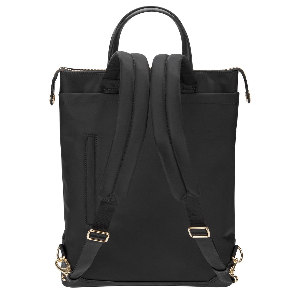 aquarius hybrid tote backpack with 15 laptop pocket black 15" Newport Convertible 2-in-1 Backpack (Black) – Targus AP