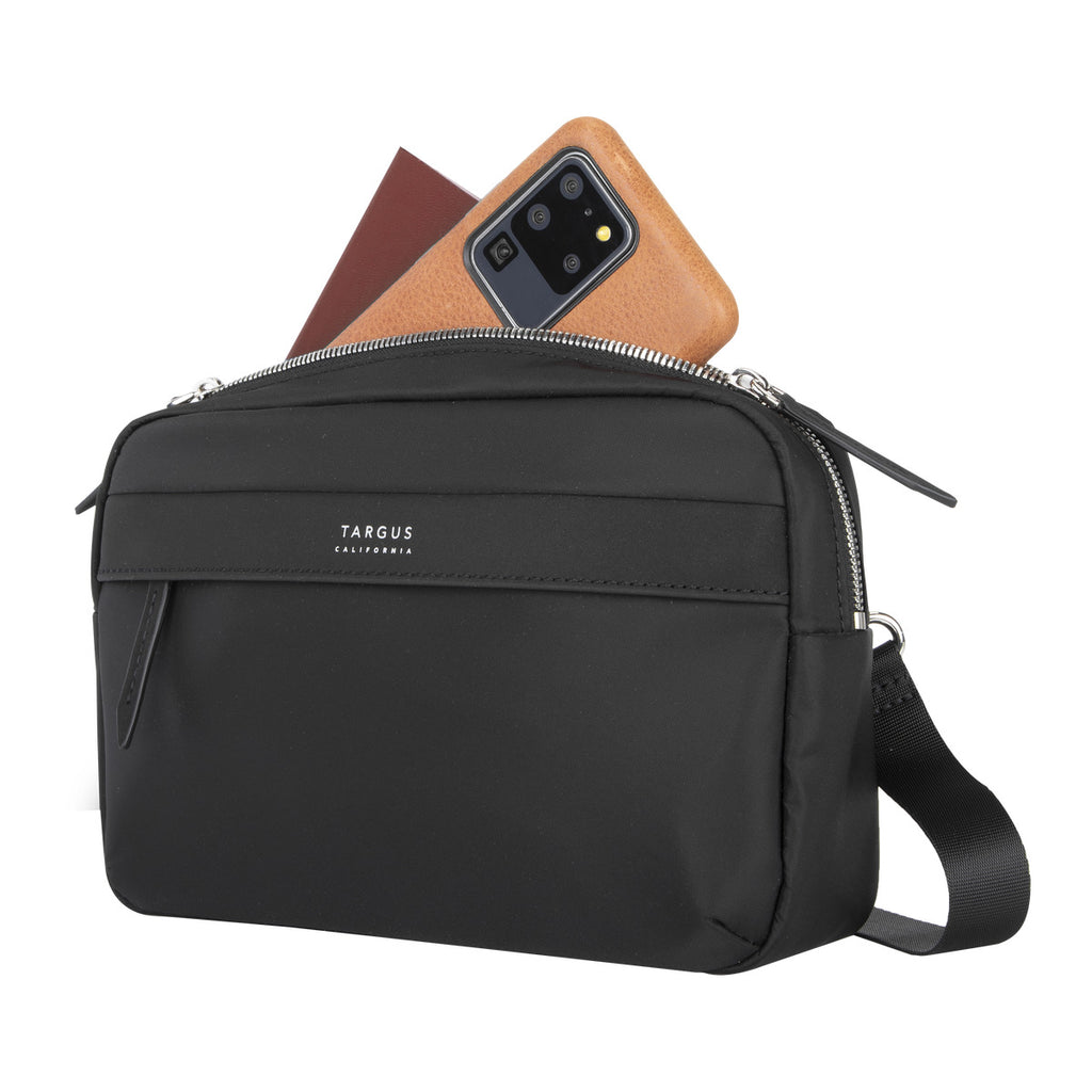 Newport Crossbody Pouch (Black) – Targus AP