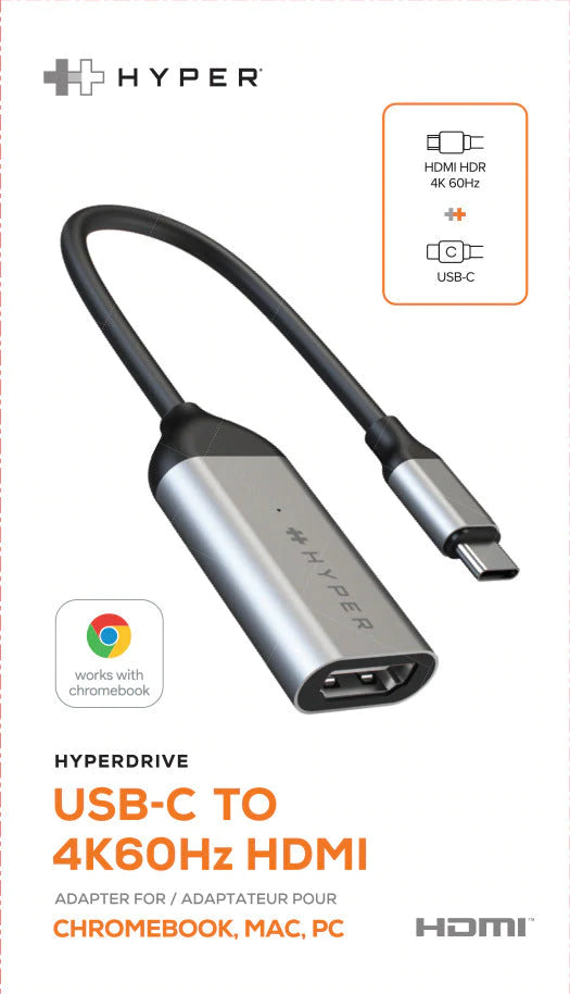 HyperDrive USB C to 4K 60Hz HDMI Adapter Targus AP