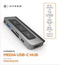 HyperDrive 6-in-1 USB-C Media Hub
