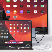 HyperDrive 4-in-1 USB-C Hub for iPad Pro/Air - Grey – Targus AP