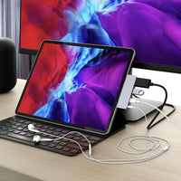 HyperDrive 4-in-1 USB-C Hub for iPad Pro/Air - Grey