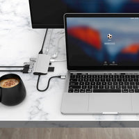 HyperDrive POWER 9-in-1 USB-C Hub - Silver