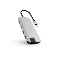 HyperDrive SLIM 8-in-1 USB-C Hub - Silver