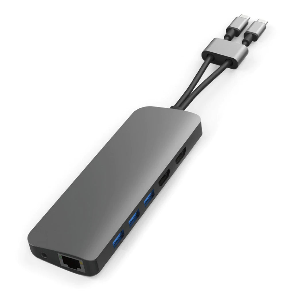 HyperDrive VIPER 10-in-2 USB-C Hub - Grey